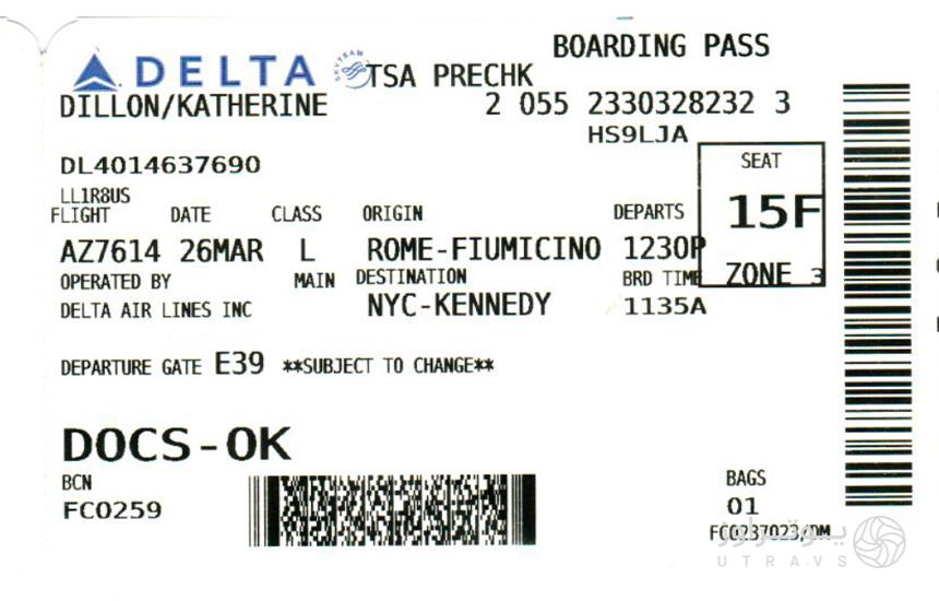 Flight Ticket 